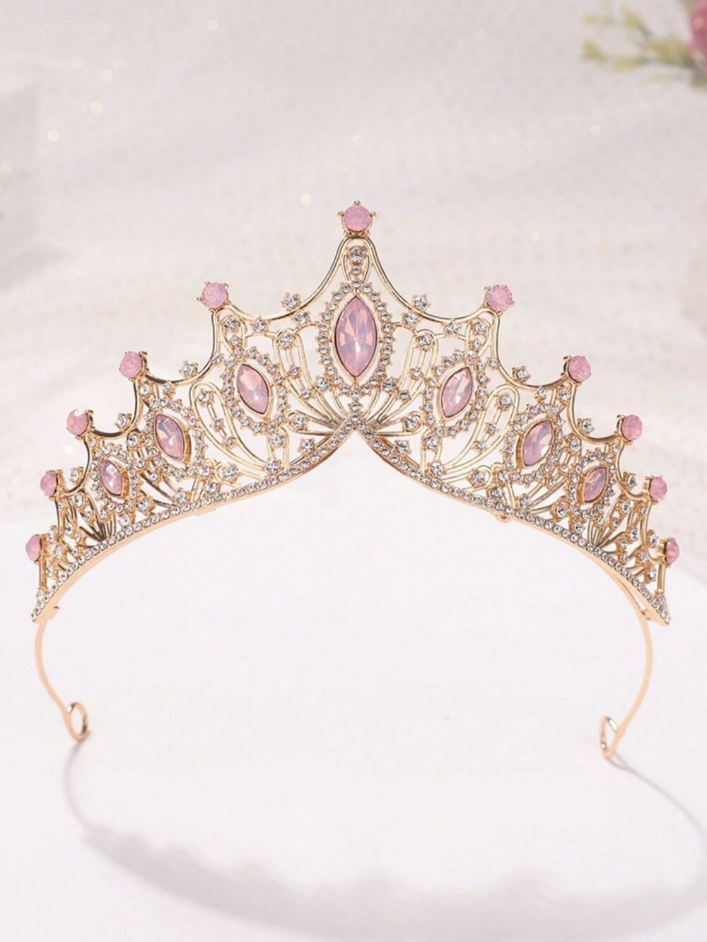 Crowns and Gold Tiaras for Women, Queen Crystal Tiaras